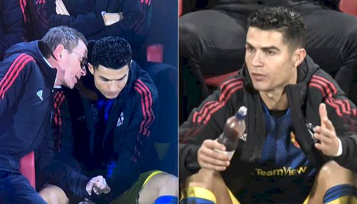 Ngambek dan Lempar Jaket Gara-gara Diganti di Laga Brentford vs MU, Cristiano Ronaldo Panen Kritikan